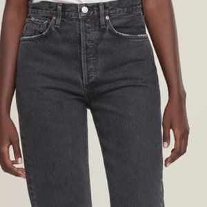 Agolde High Rise Straight Jeans